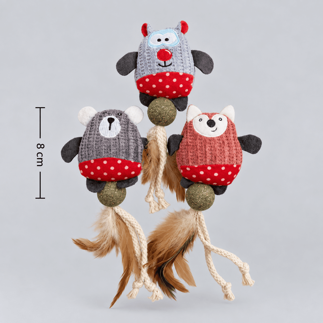 Peluches colgantes
