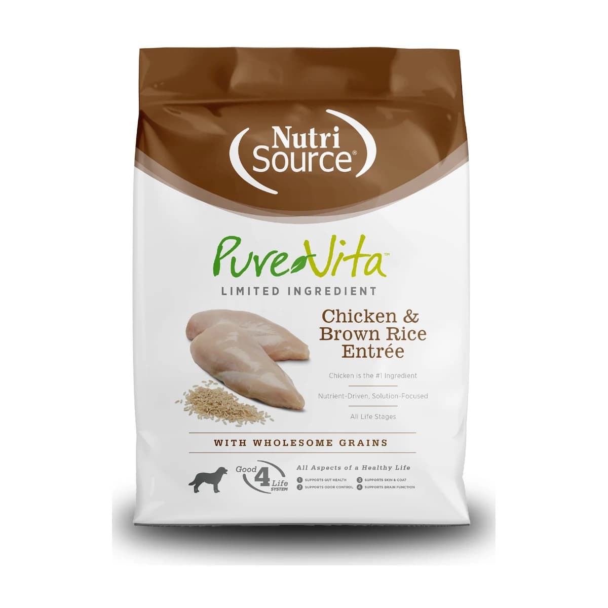 PureVita DOG Chicken-Brown Rice 4 lb