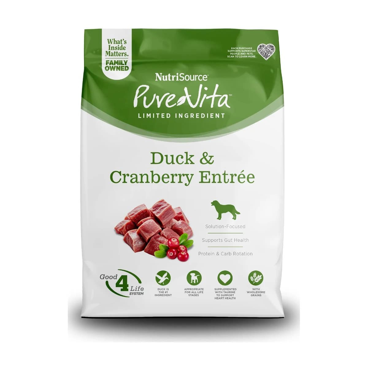 PureVita DOG Duck Cranberry 4 lb