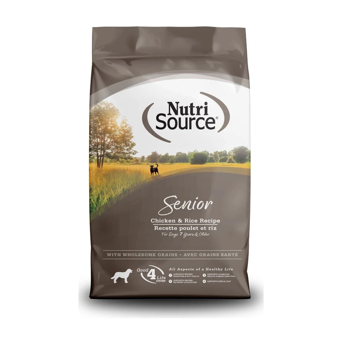 NutriSource Senior Dog 12 lb