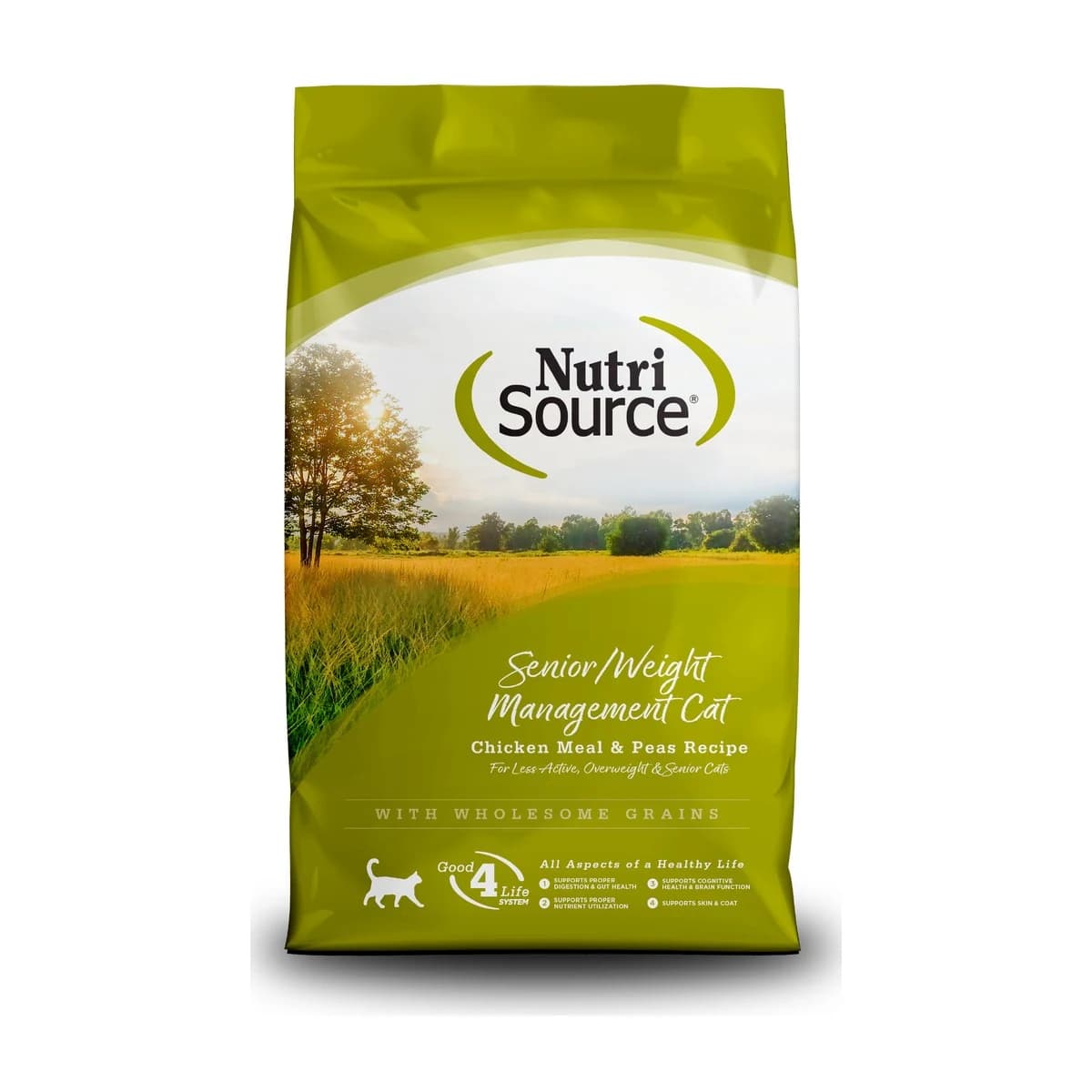 NutriSource Cat Senior-Weight 4 lb