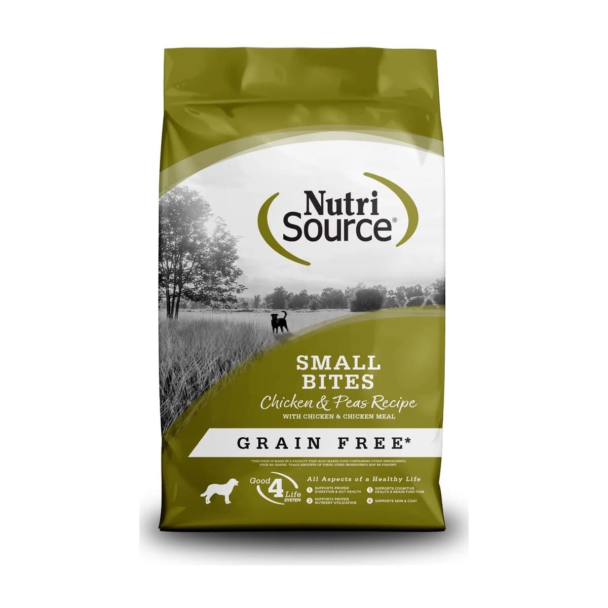 NutriSource SB Chio-Pea Gr Fr Dog 12 lb