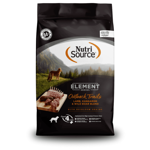 NutriSource EleSerKangaroo&WildBo 12 lb
