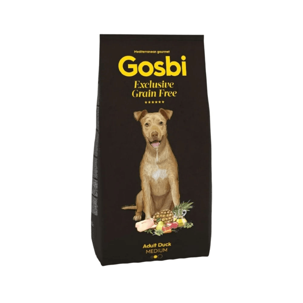 Gosbi Exclusive Grain Free Adult Duck Medium 3 kg