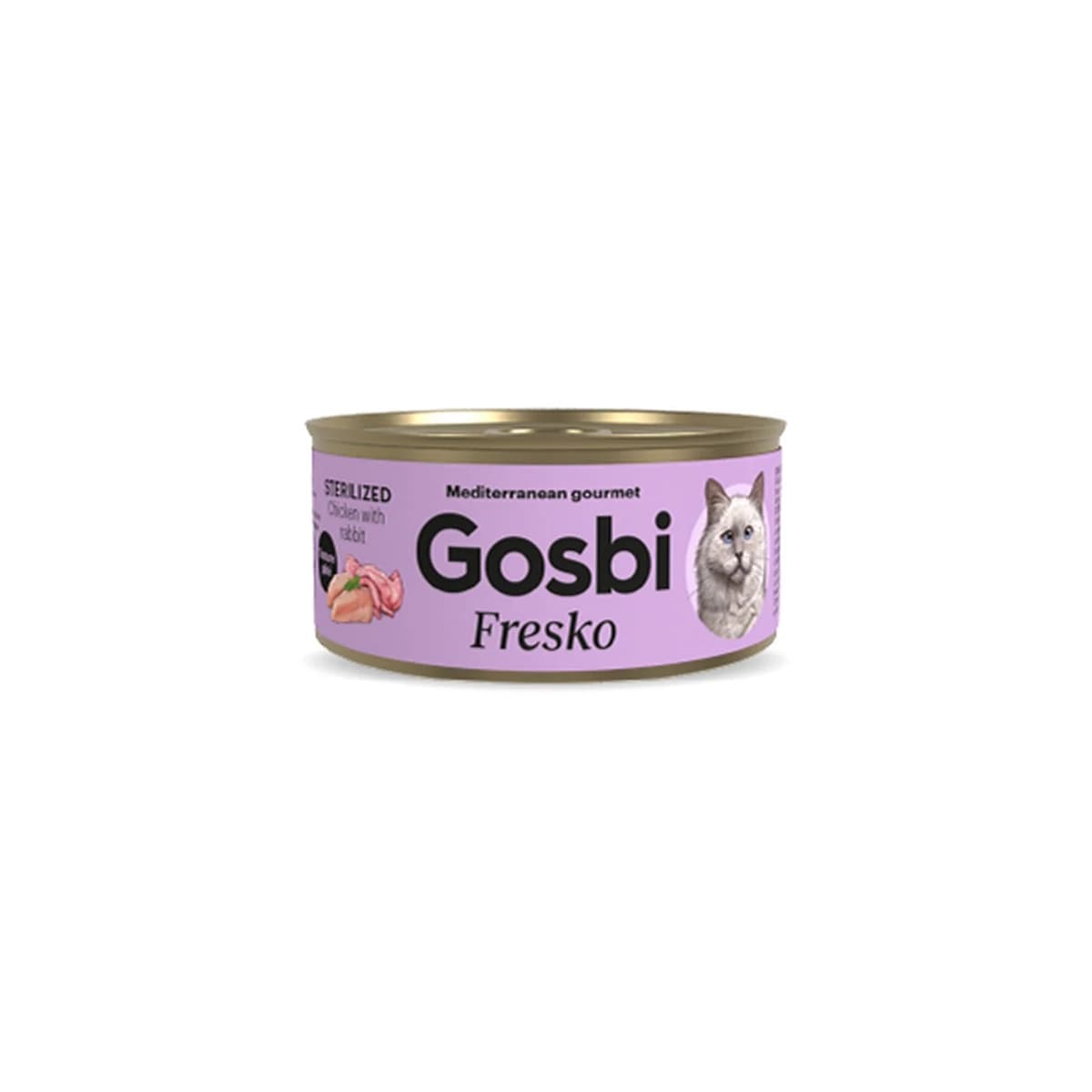 Gosbi Fresko Cat Sterilized Chicken With Rabbit 70 g