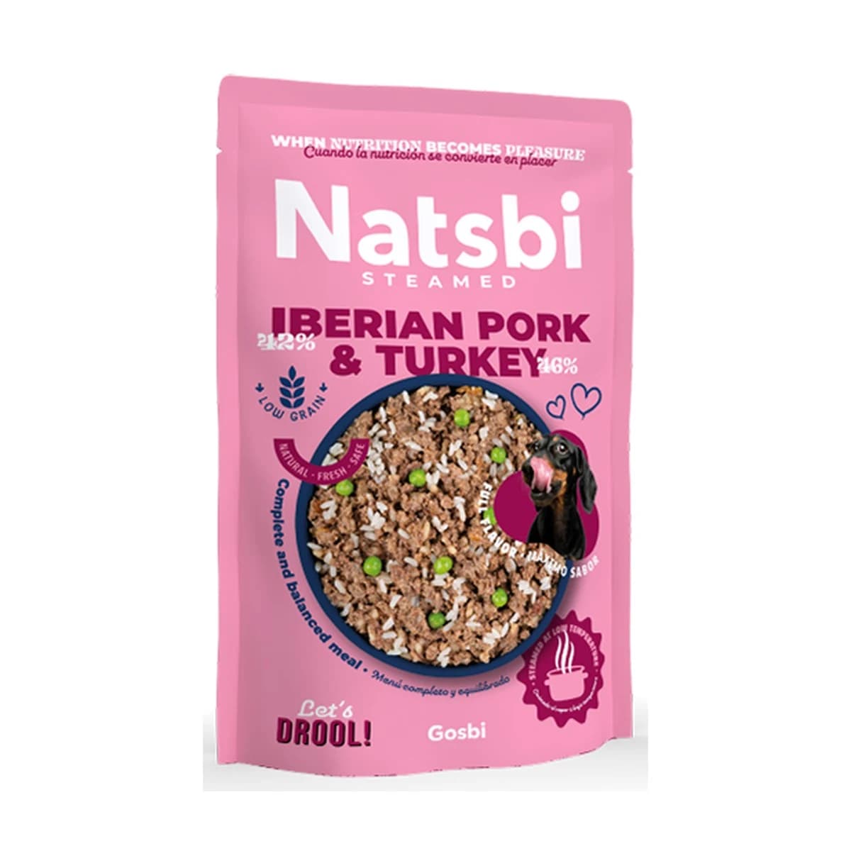 Natsbi Steamed Iberian Pork Turkey 500 g