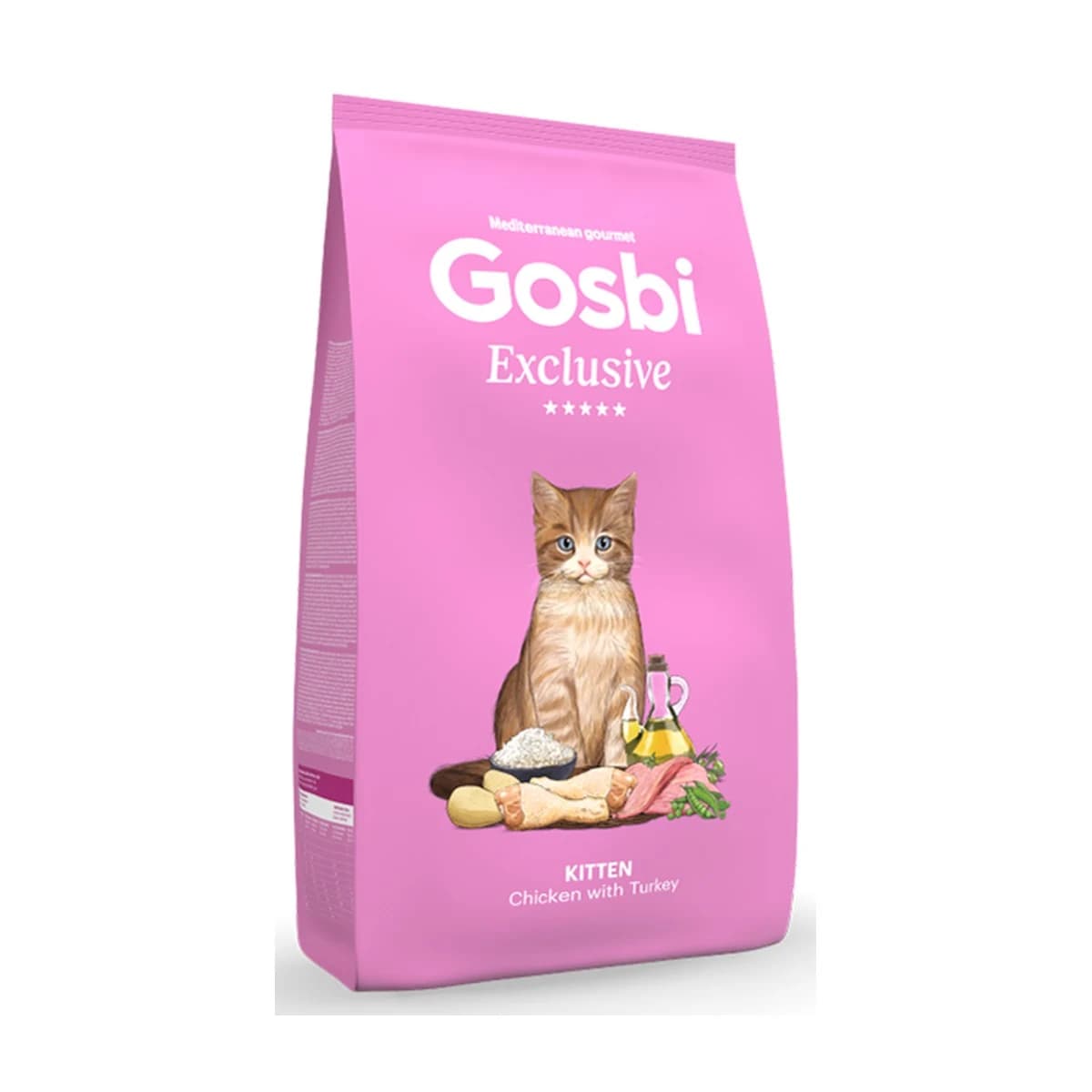 Gosbi Exclusive Cat Chicken & Turkey Kitten 1.5 kg