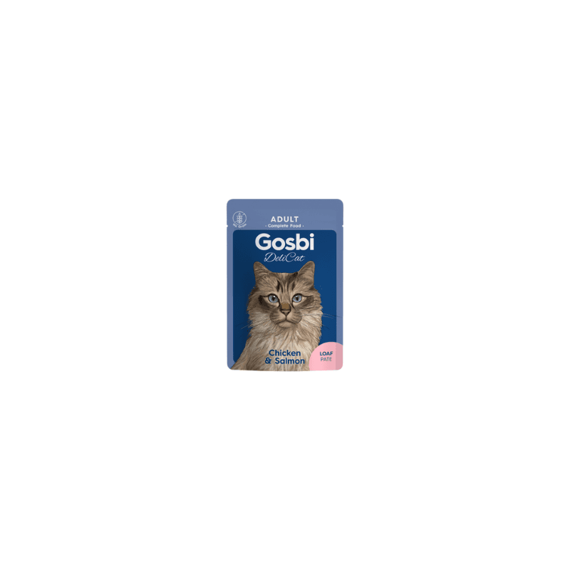 Gosbi Delicat Adult Chicken & Salmon Loaf 70 g