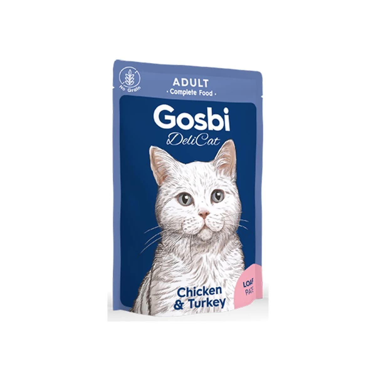 Gosbi Delicat Adult Chicken & Turkey Loaf 70 g