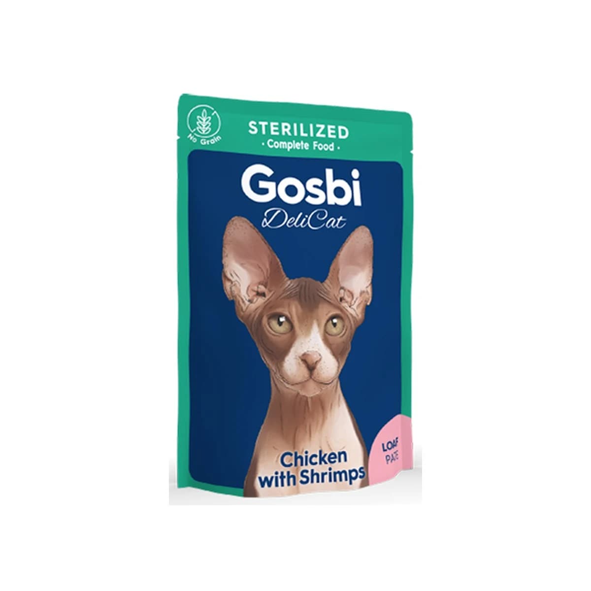 Gosbi Delicat Sterilized Chicken With Shrimps Loaf 70 g
