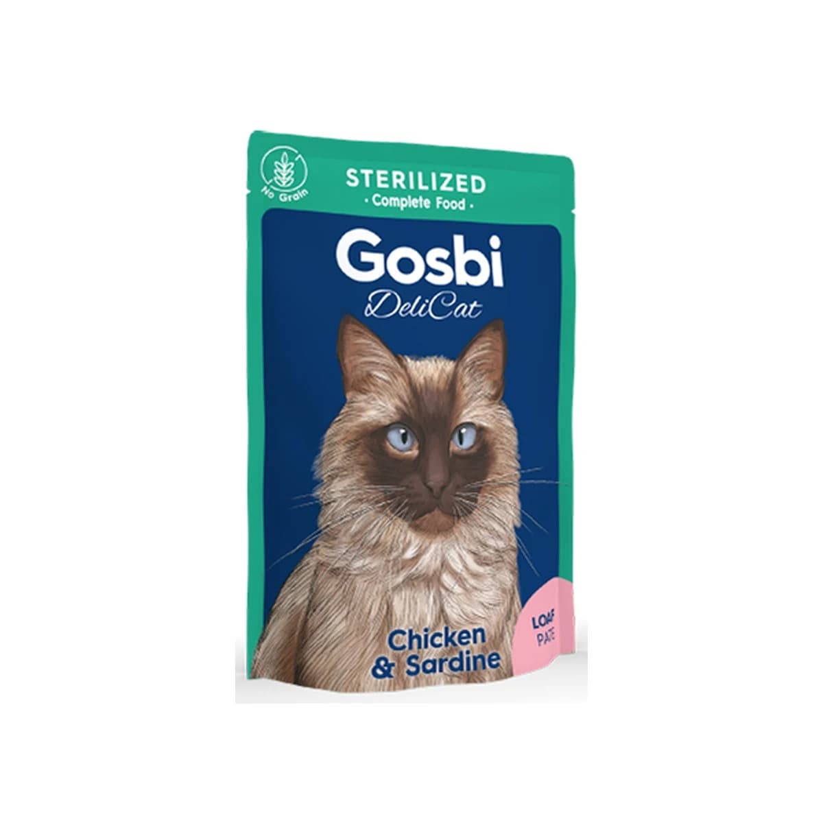 Gosbi Delicat Sterilized Chicken & Sardine Loaf 70 g