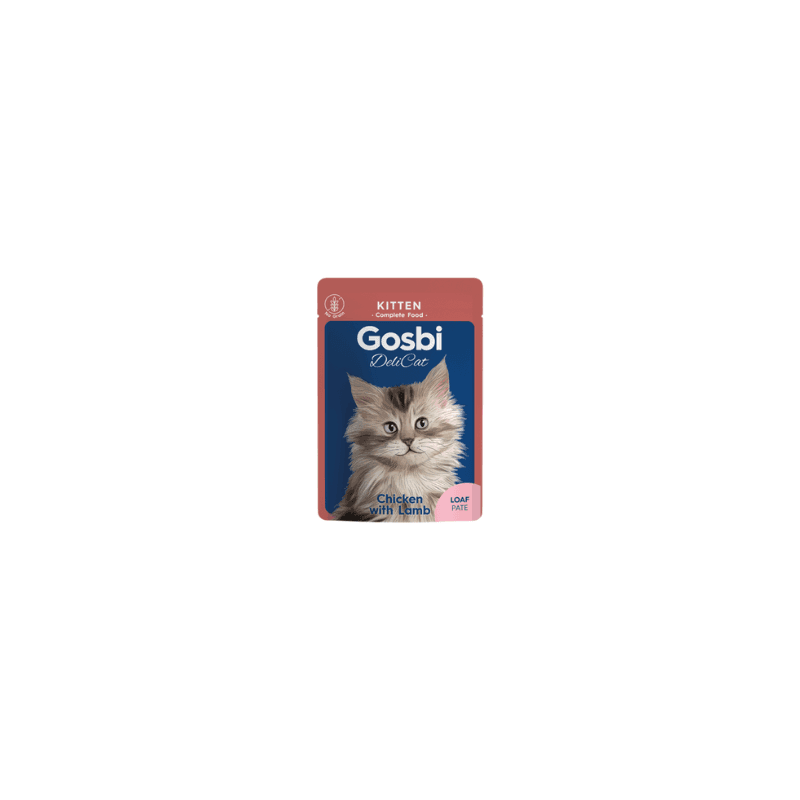 Gosbi Delicat Kitten Chicken With Lamb Loaf 70 g