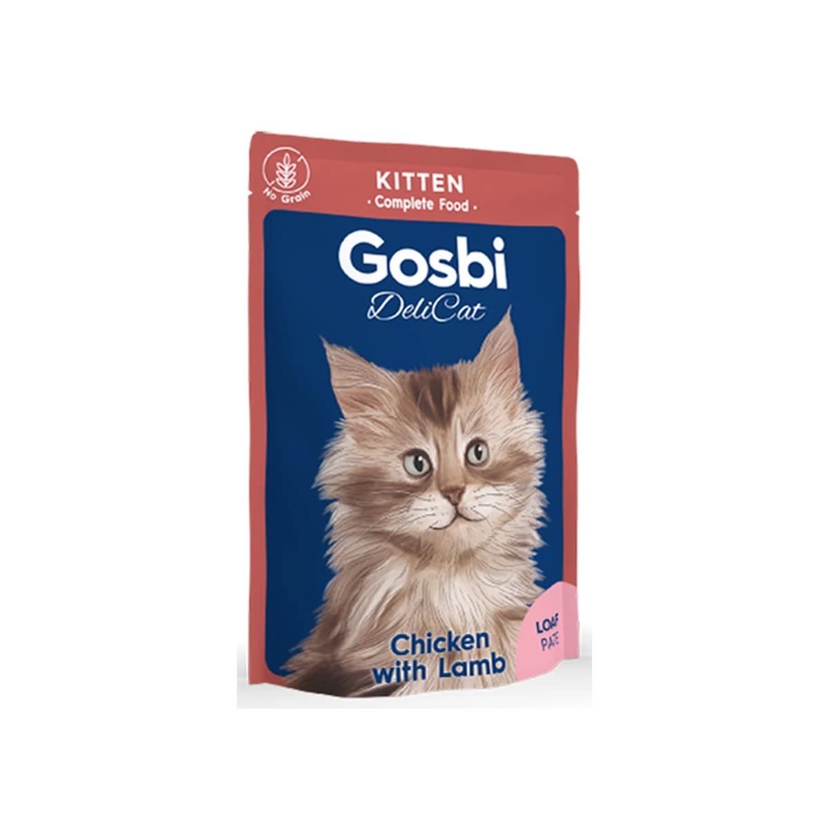 Gosbi Delicat Kitten Chicken With Lamb Loaf 70 g