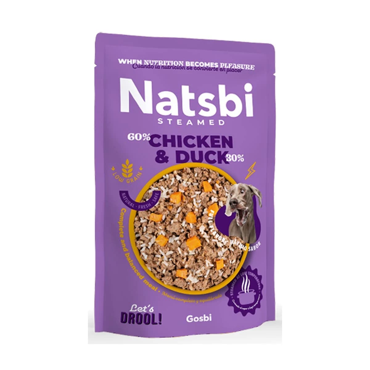 Natsbi Steamed Chicken & Duck 200 g
