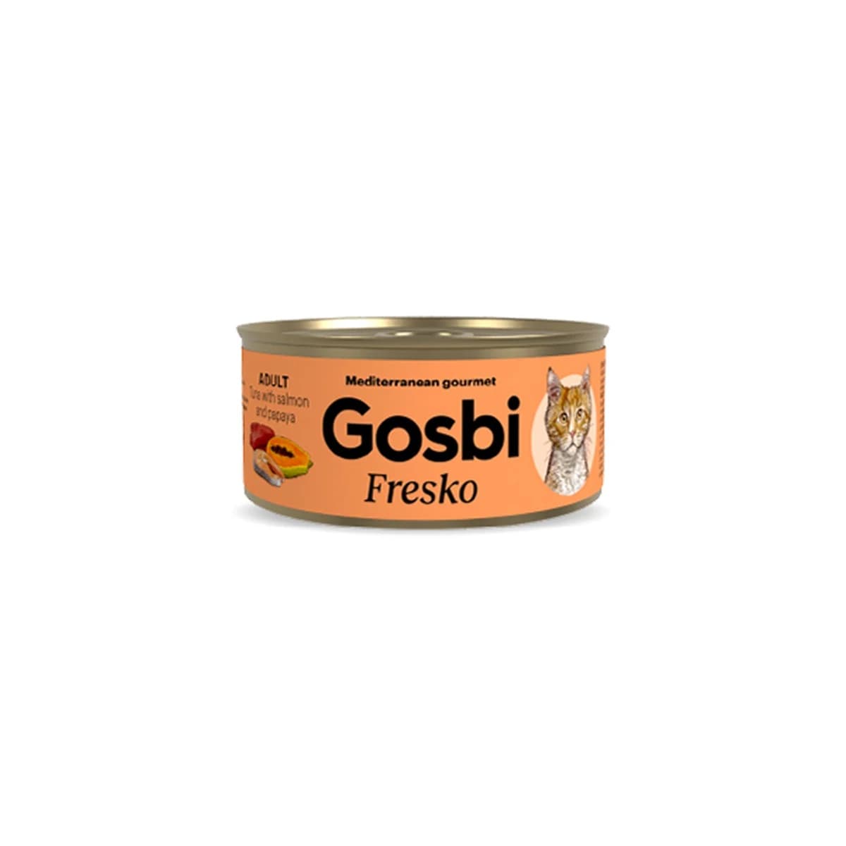 Gosbi Fresko Cat Adult Tuna And Salmon With Papaya 70 g