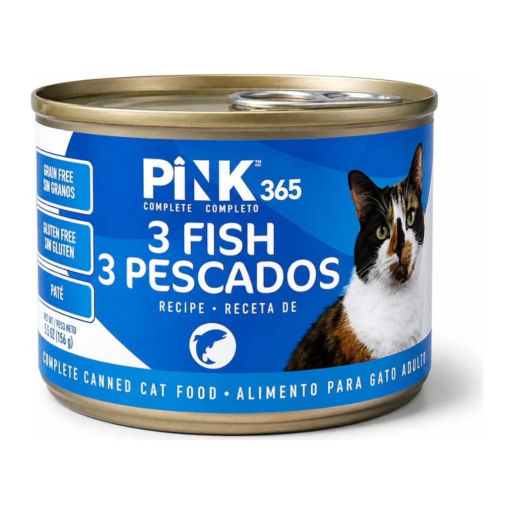 Pink Lata gato Pescado 175 g