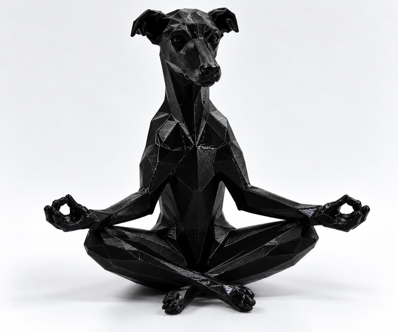 Adorno Perro Meditando
