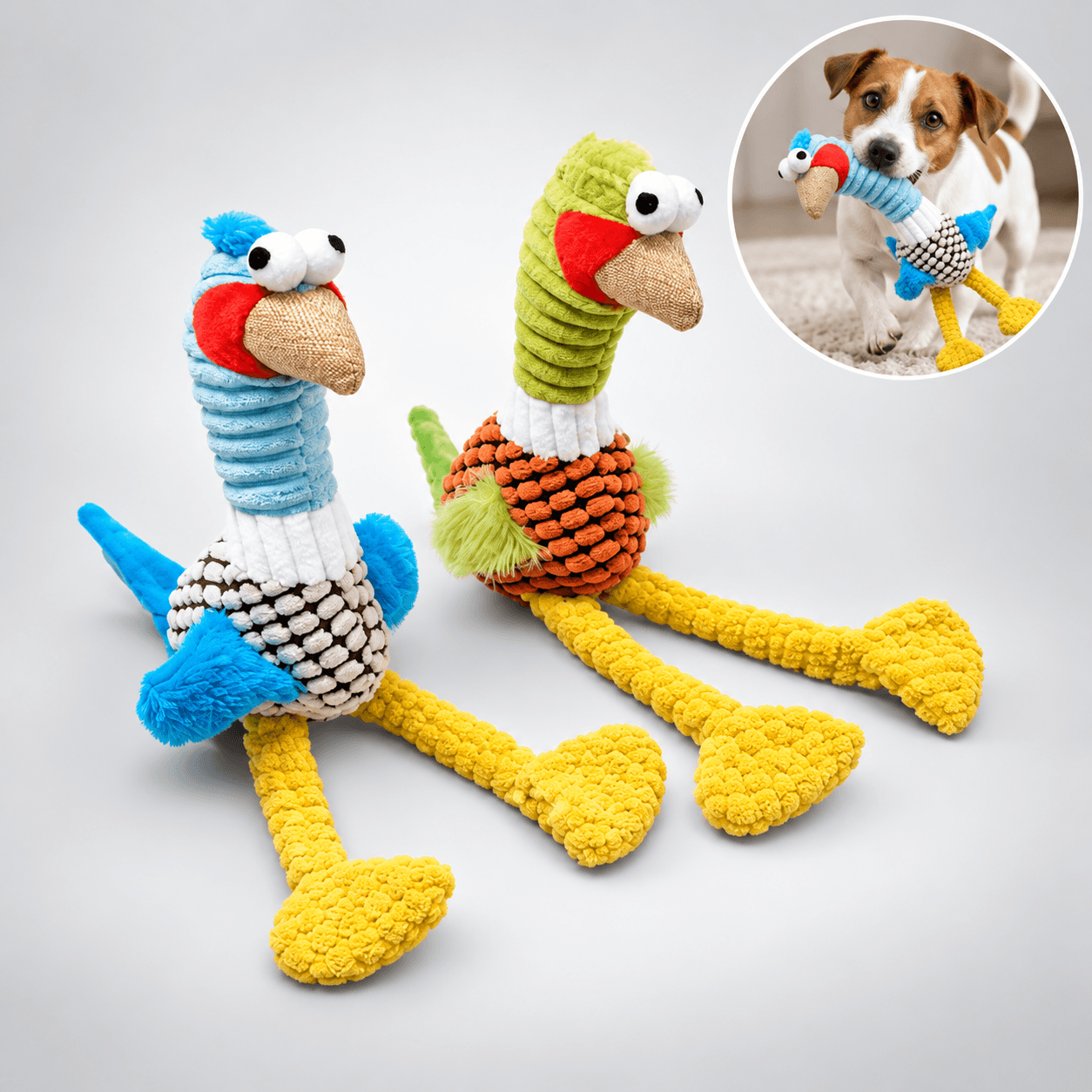 Peluches avestruz