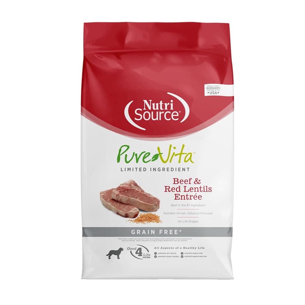 PureVita GF DOG Beef-Red Lentil 4 lb