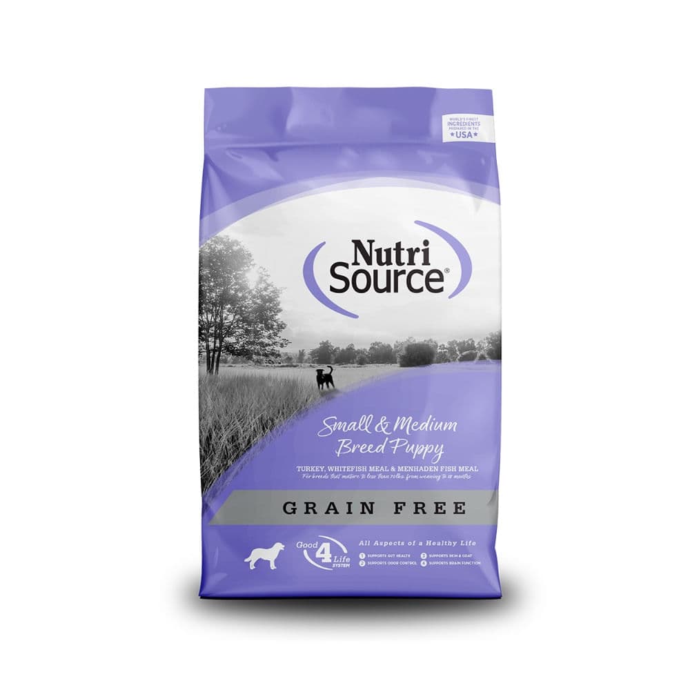 NutriSource S-M Puppy Gr Fr Dog 4 lb