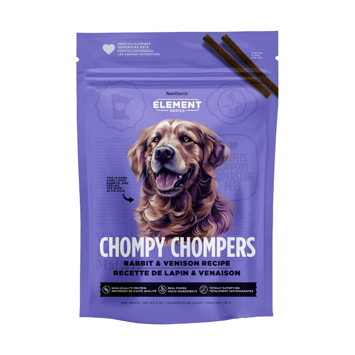 NutriSource ElemChompyCho Rabbit 170 g