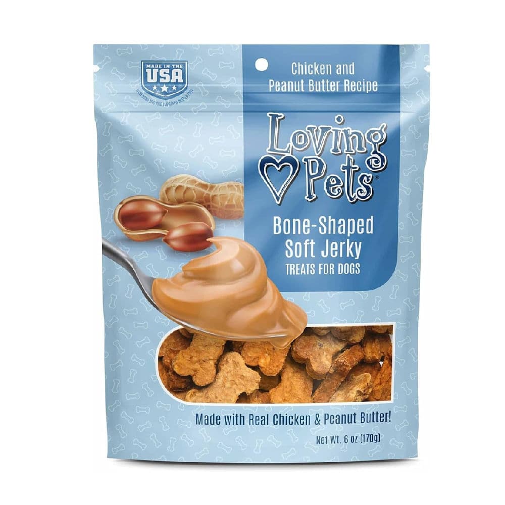Loving Pets Dog Peanut Butter Jerky 170 g