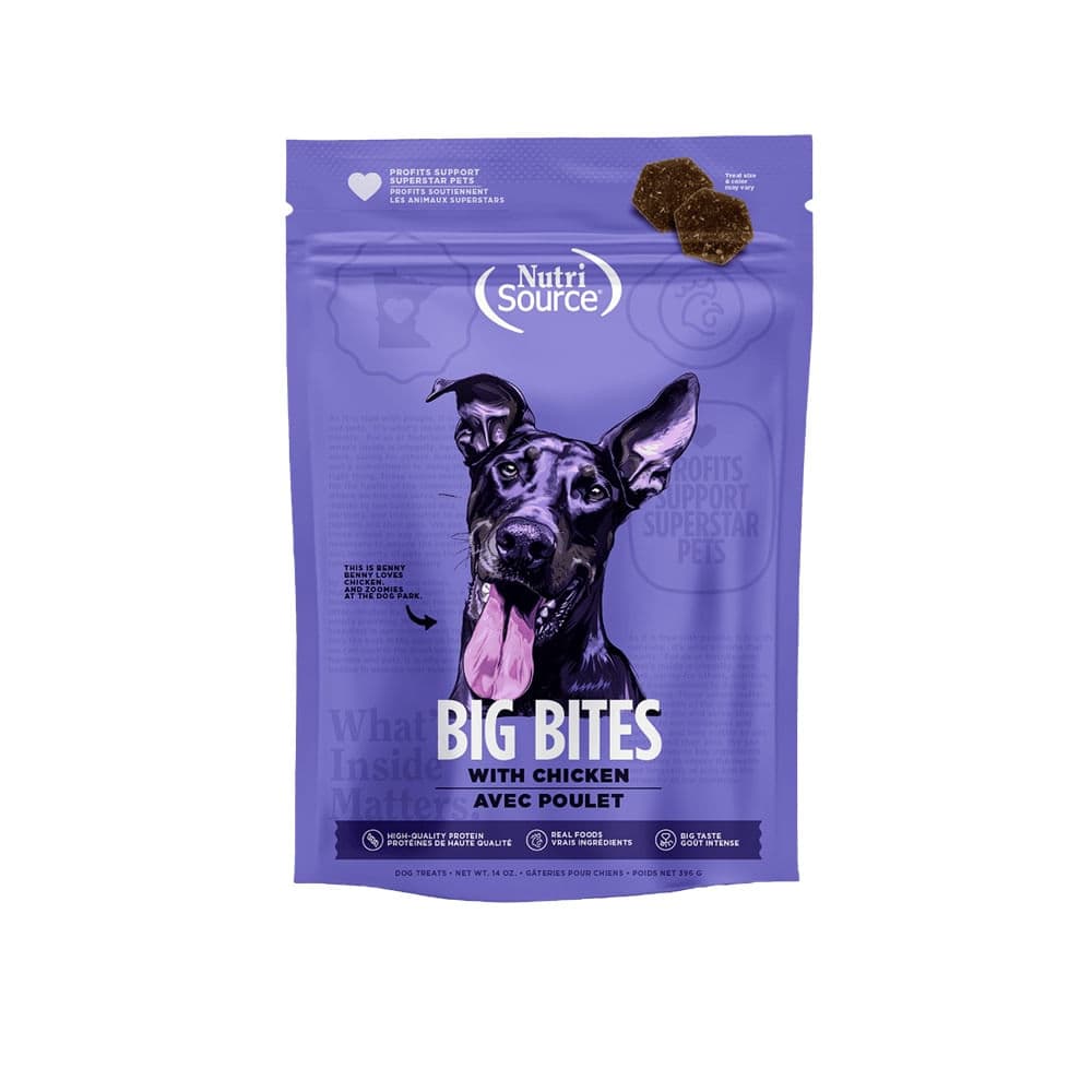 NutriSource Big Bites Chicken 397 g