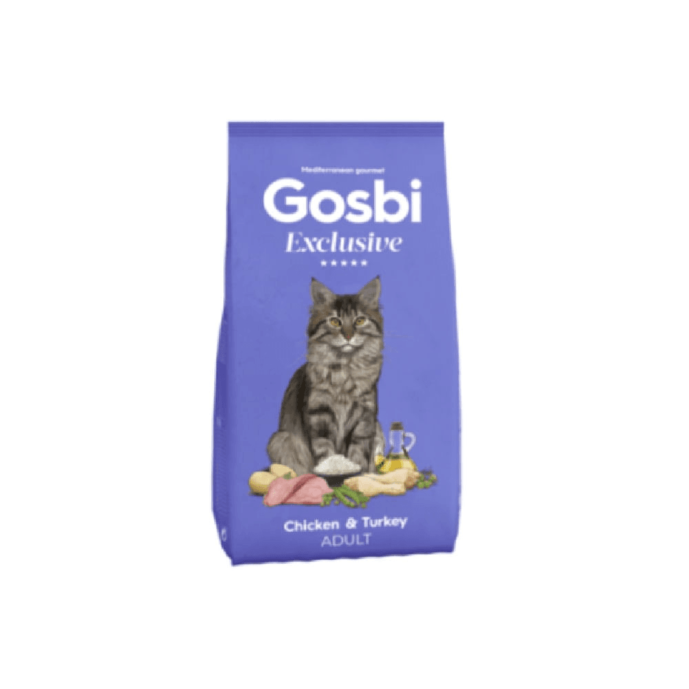 Gosbi Exclusive Cat Chicken & Turkey Adult 1.5 kg